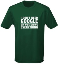 I Don't Need Google My Wife