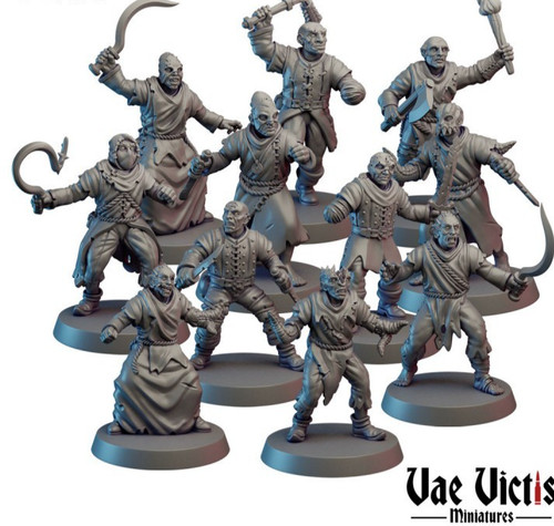 11x cultists warband - 11x, 32mm