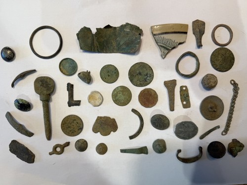 Metal detecting finds - metal,