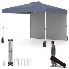 10 X 10 FT Gray Pop Up Tent