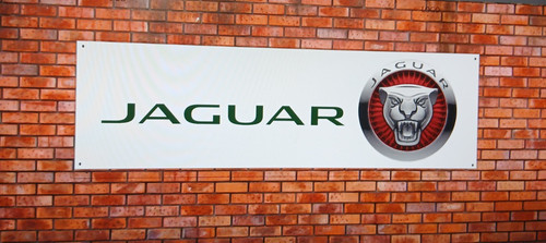 Jaguar banner car workshop jag - car,