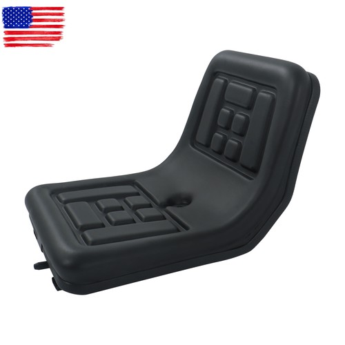 High back mower seat black - mower,