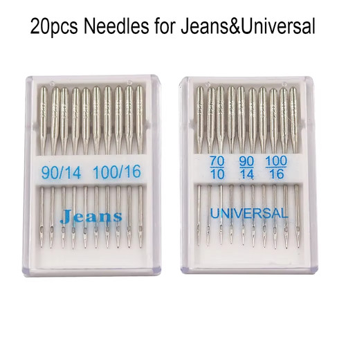 20x sewing machine needles - 20x,