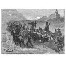 RUSSO TURKISH WAR Transport of