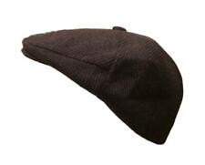 New Mens Wool Del Boy Flat Cap