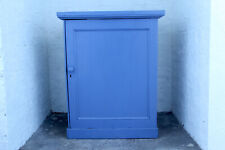 Large Vintage Wood Sink Basin Furniture Device Table Top Floor Cupboard Unit