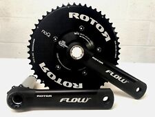 ROTOR Flow  2X (Double ring) Direct Mount One Piece Chainset -30mm  Axle