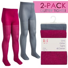 2-Pack Kids Girls Glitter