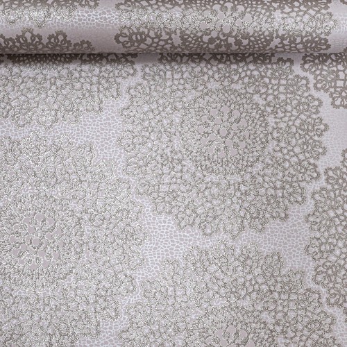 Heather taupe gold wallpaper - gold,