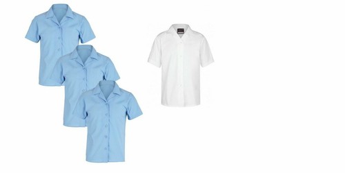 Girls kids rever open collar - open,