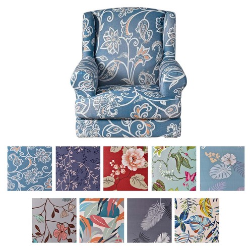 Stretch wingback chair cover - stretch,