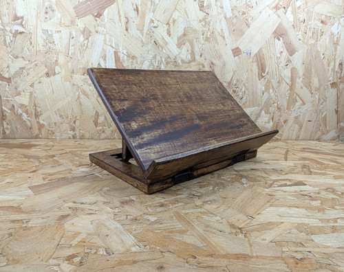 Vintage wooden book stand - wooden,