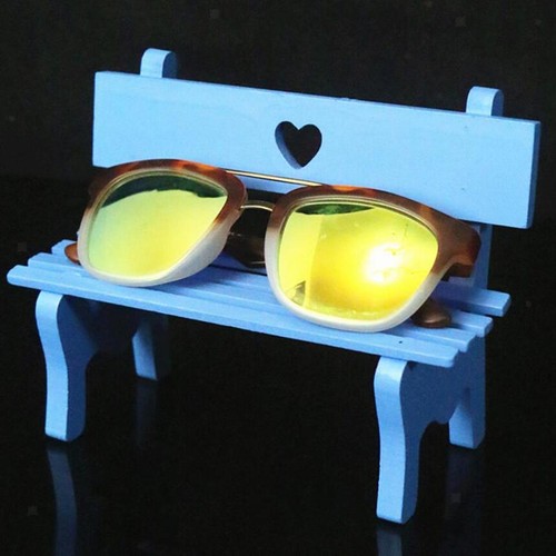 Bench shape wooden eyeglass - bench,