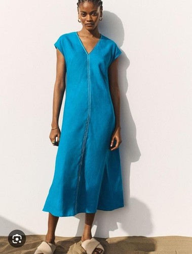 Women jigsaw dress - women, linen