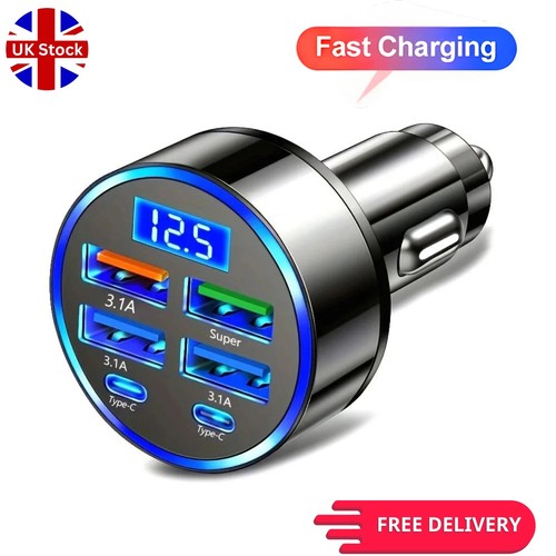Fast car charger adapter - car,