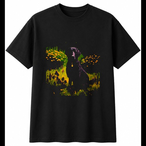 Fantasy art curly coated - art,