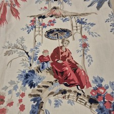 Chinoiserie Curtains Pair
