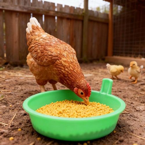 Feed pan thickened pp - pan,