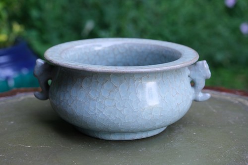 Chinese celadon crackle - chinese, glaze