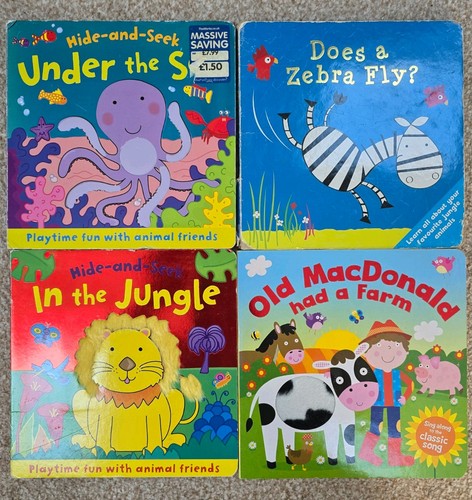 4 X Children Board Books