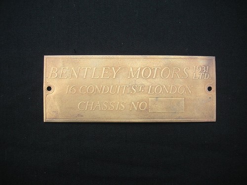 Original bentley type - bentley, r