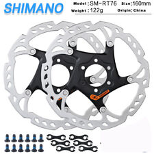 2Pcs Shimano SLX SM RT76 Disc