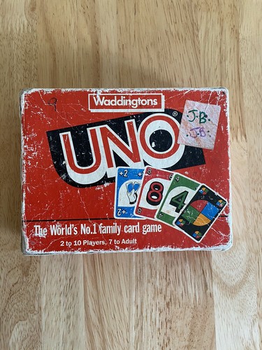 Vintage 1989 waddingtons uno - vintage,