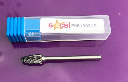 Carbide burr 6mm - carbide,