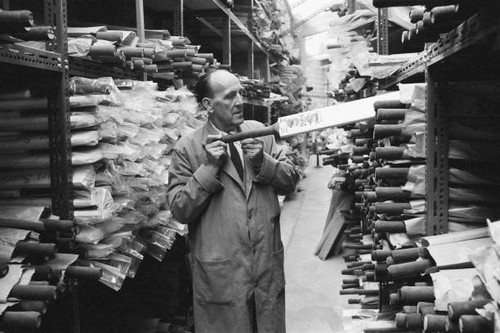 Cricket bat production - , at