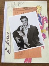 Elvis Presley Music Memorabilia Ephemera Photo Telegram & Sketch