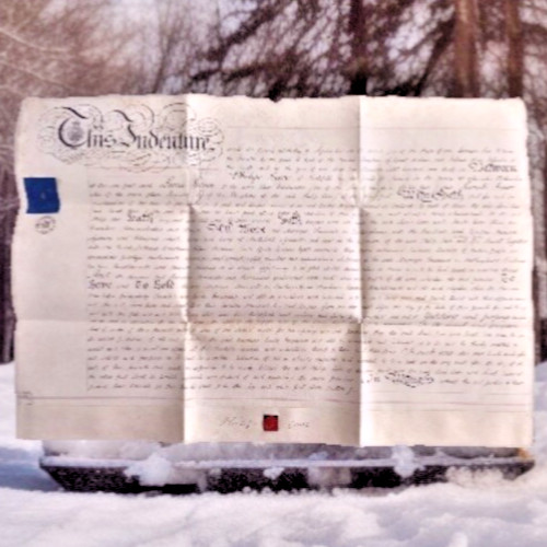 Antique philip cave vellum - antique,