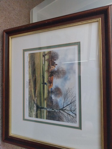 Framed art print chip - framed,