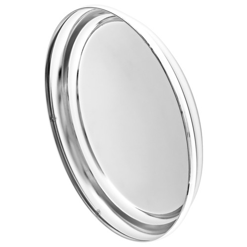 Hub cap chrome plain - hub,