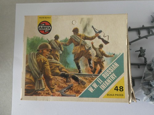 Vintage boxed airfix soldiers - vintage,