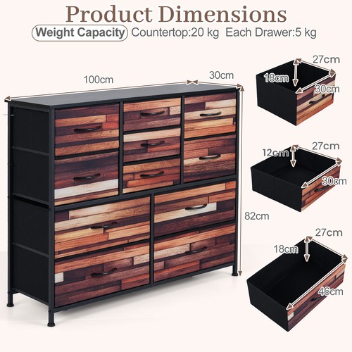 Drawer dresser tall - tall, storage