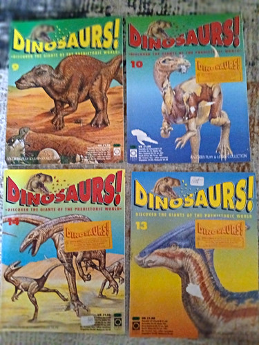Dinosaurs magazine lot 4 - lot, of