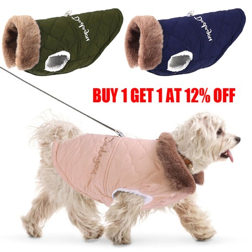 Pet dog warm coat fleece - dog,