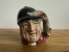 Royal Doulton Toby Jug Gone Away Fox And Hunter - D6538 - 1959 - 10cm