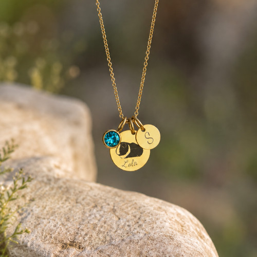 Guinea pig necklace - guinea,