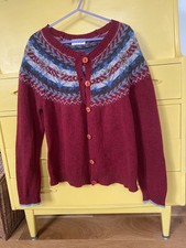 Brora fairisle cardigan size