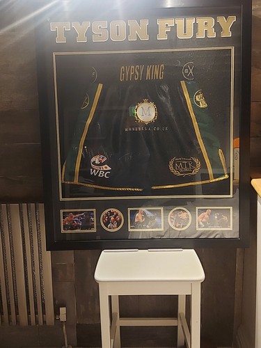 Signed tyson fury boxing - signed,