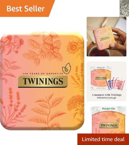 Charming festive tea tin - charming, with