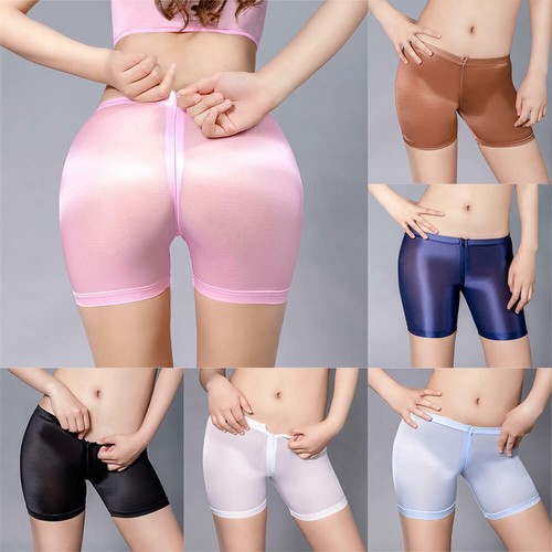 Shiny satin silky knickers - shiny,