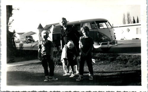 1960s family classic bus - family,