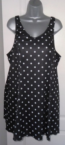 Daxon ladies black spotty - spotty, dot