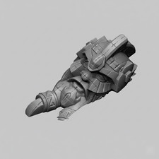 Dwarven Statue Head - 28mm