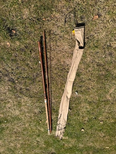Vintage fibreglass fishing rod - vintage,