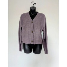 Cropped oversized knitted