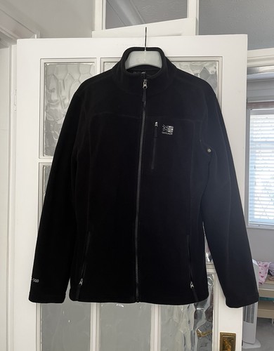 Men black zip fleece - men’s, zip-up