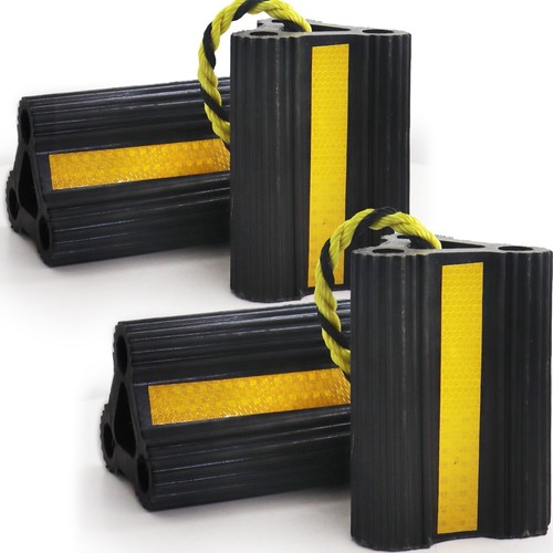 Wheel chocks pack with rope - wheel,